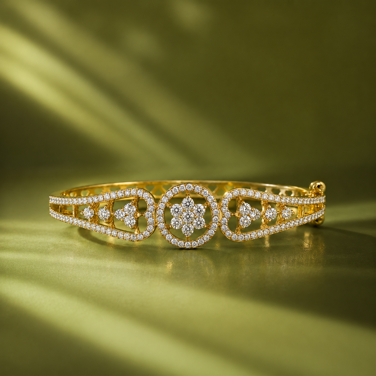 Floral Designer Bracelet