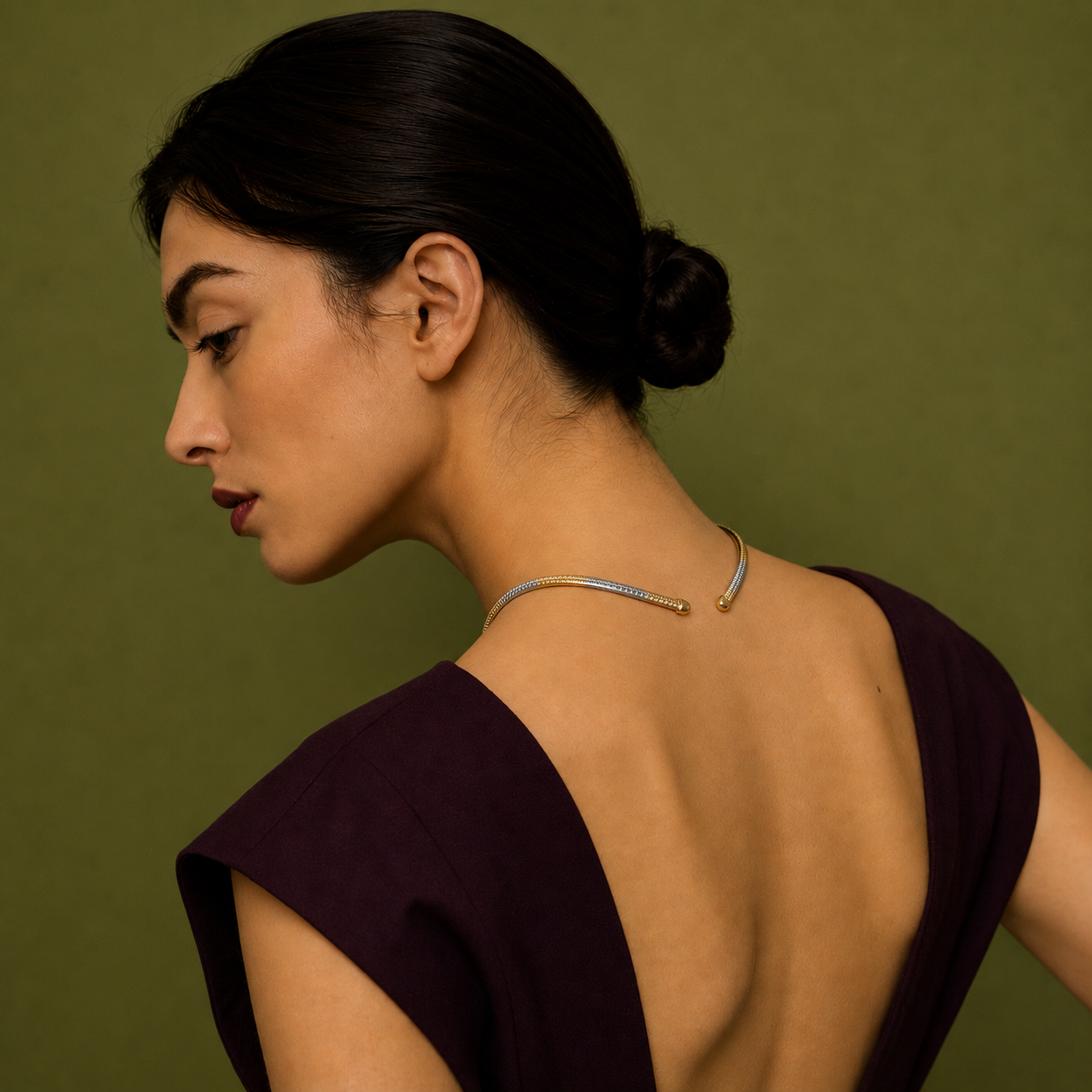 Contemporary Statement Choker